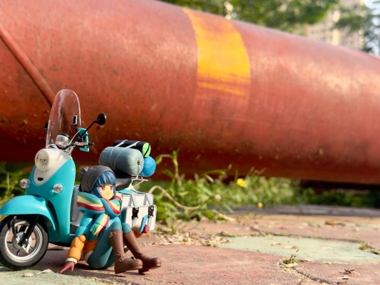 摩托车系列 No.YU-01 摇曳露营 第三季 志摩凛的摩托车