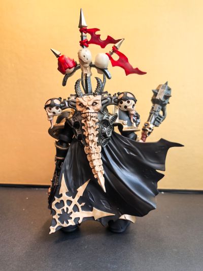 战锤40000 混沌星际战士 黑色军团 装备爆矢枪和动力槌的神选勇士