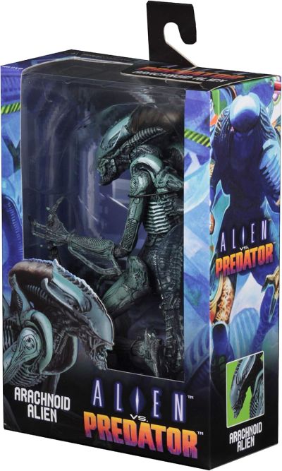 NECA 异形大战铁血战士 街机版 蜘网异形 可动人偶