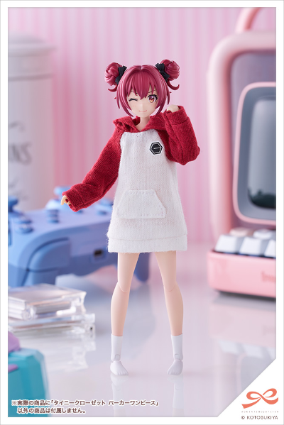 创彩少女庭园 小衣橱 连帽连衣裙