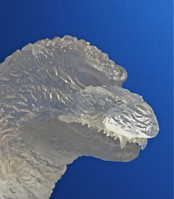 30CM 红莲哥斯拉 香港上陆 闭口版