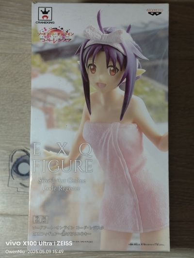 EXQ手办 刀剑神域 コード・レジスタ ユウキ 