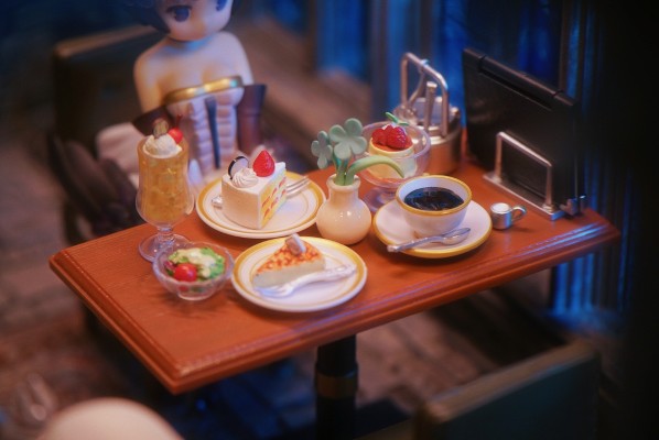 匠心饮品。丸福咖啡店