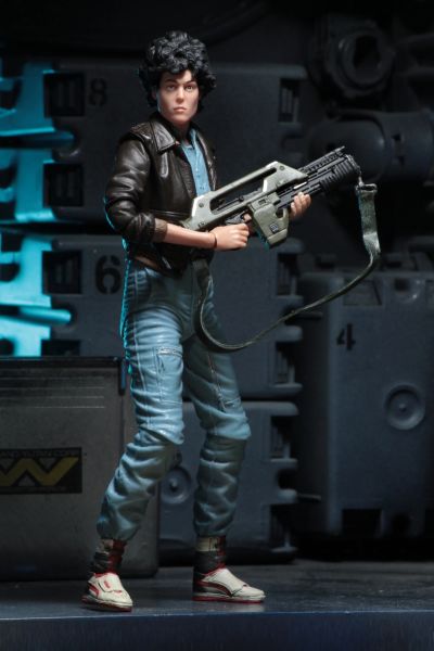 异形 - 第12系列 - 蕾普莉7英寸比例可动人偶（轰炸机夹克版本）