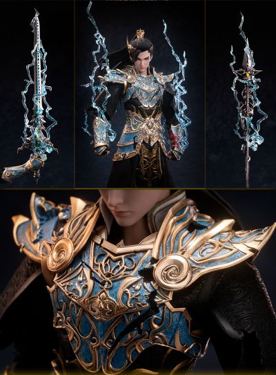 完美世界动画 1/6石昊-雷帝甲胄可动人偶