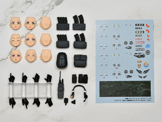 figmaPLUS 武装JK变体 装备套装3 编号：URBEX