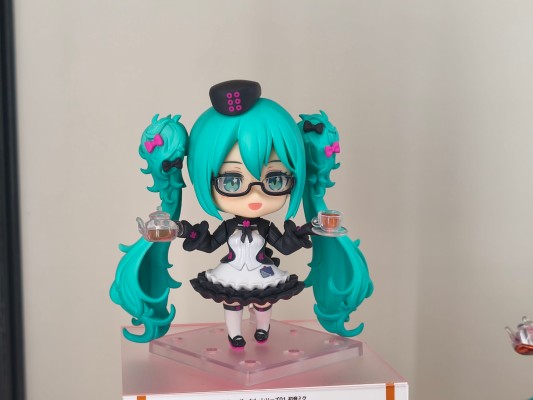 良笑赏 初音未来 2025 Autumn A奖 粘土人#2775-a 初音未来 眼镜×咖啡厅