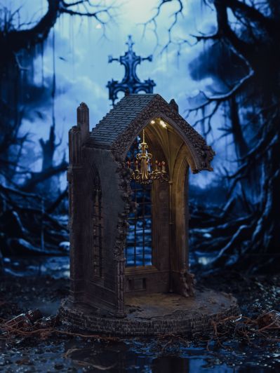 迷你废墟修道院夜灯