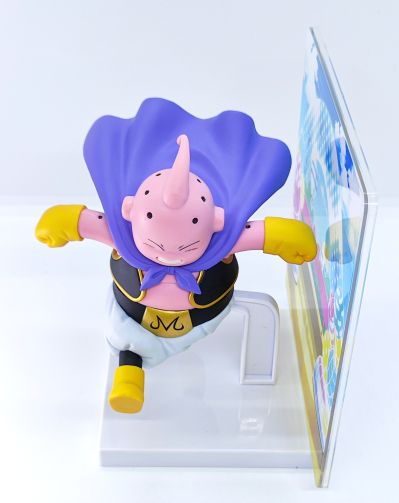 龙珠大魔 小魔人布欧 附带背景板的珍藏人偶