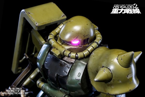 MG 1/100 机动战士高达  MS-06J 扎古II Ver.2.0