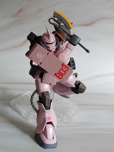 HG 1/144  沙漠型扎古 粉色猎豹队机