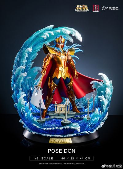 《圣斗士星矢》海斗士系列 海皇 波塞冬 限量雕像