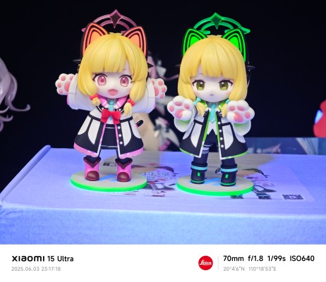 蔚蓝档案 才羽绿 SD猫咪ver