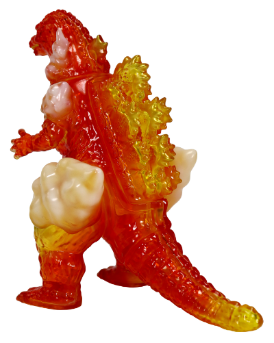 CCP中等尺寸系列 哥斯拉EX 【第10弹】红莲哥斯拉 透明红 Ver.