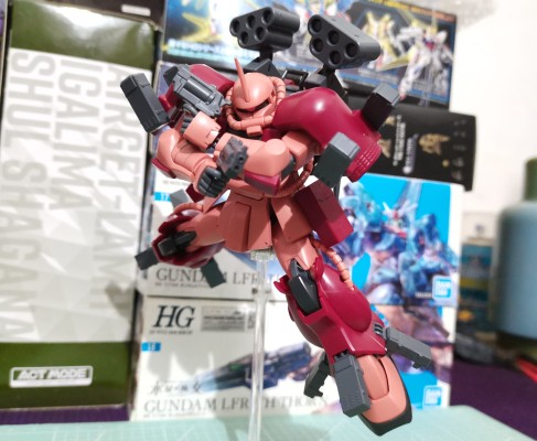 HGBF 1/144 高达创战者 MS-06R-AB 惊异扎古