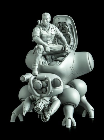 PLAMAX minimum factory MF-95 攻壳机动队 巴特 和 福奇克马