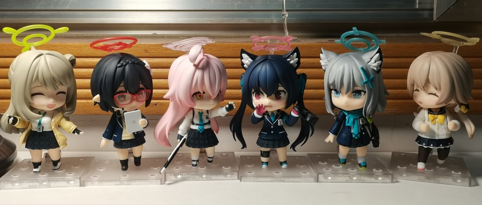 粘土人#2321 蔚蓝档案 阿慈谷日富美