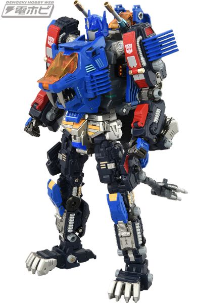 戴亚克隆 擎天柱 重装长牙狮形态