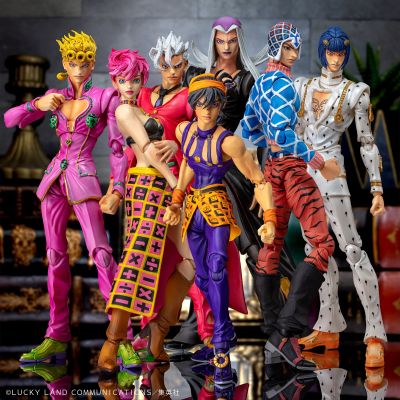 超像可动  JOJO的奇妙冒险 第五部 黄金之风 纳兰迦・吉尔卡 与 航空史密斯