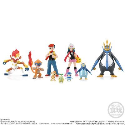 【标准单品贩售】19 宝可梦比例世界 神奥地区 树苗龟+波加曼+波皇子