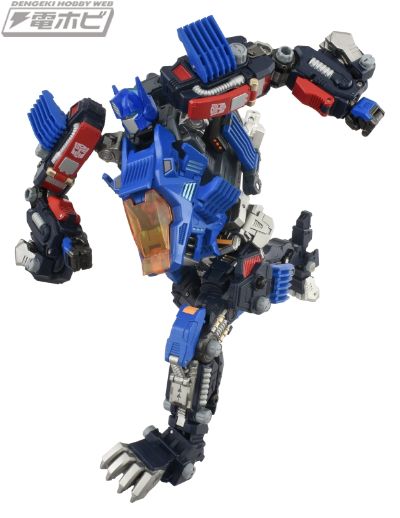 戴亚克隆 擎天柱 重装长牙狮形态