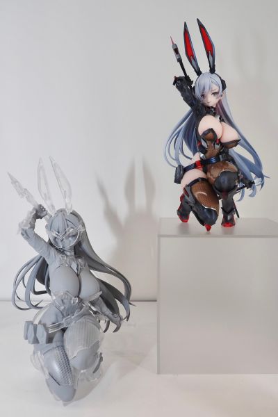 武士兔女郎 牡丹