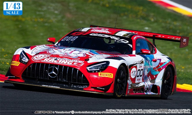 初音未来 GT企划 1/43 GOODSMILE 初音未来 AMG 2025 SPA24H