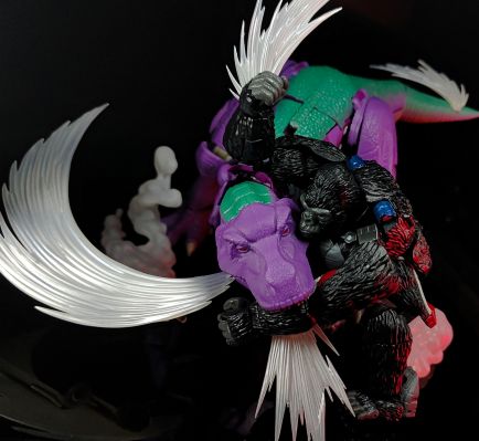 变形金刚 超能勇士复古系列 BWVS-01 永恒超能勇士的较量