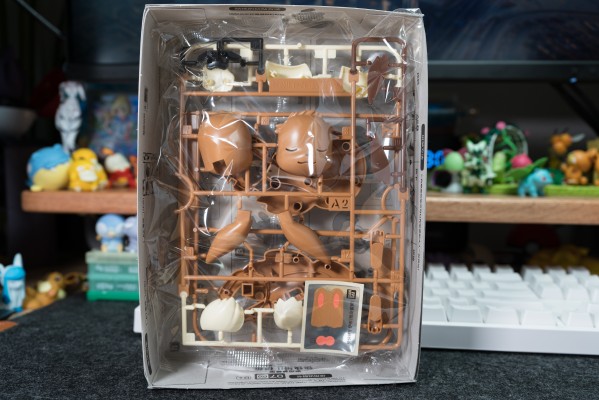 宝可梦模型收藏 快快拼系列 07 伊布(睡姿)