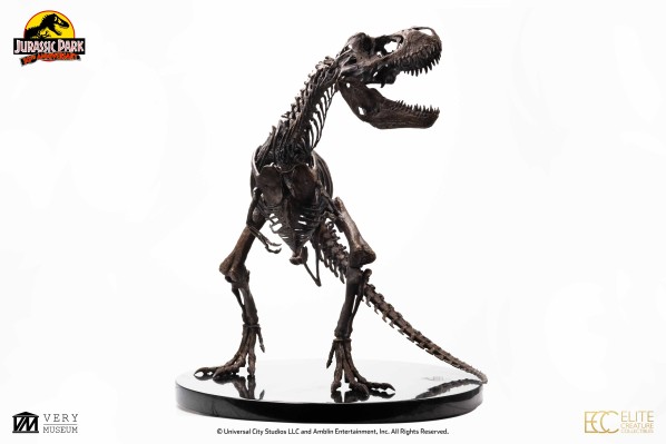侏罗纪公园1：8比例圆形台座版霸王龙青铜雕像