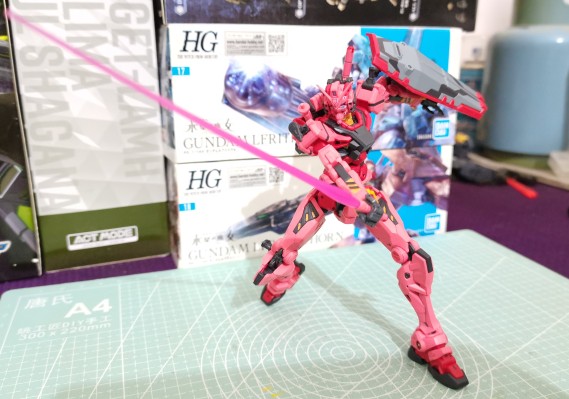 HG 1/144 红色高达