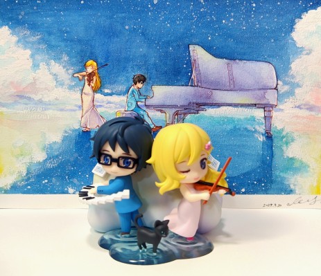 Qset+ 四月是你的谎言 宫园薰 与 有马公生