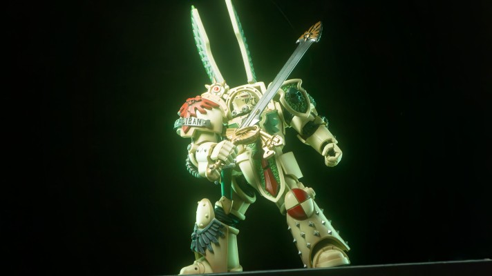 战锤40000 黑暗天使 装备动力剑的死翼突击大师