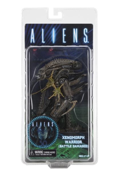 《异形》第12系列 - 战损版异形战士7英寸比例可动人偶（棕色）