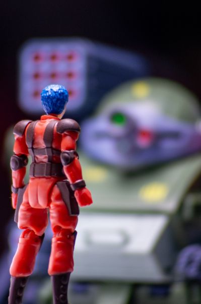 HI-METAL R 装甲骑兵 眼镜斗犬 红色肩部定制型