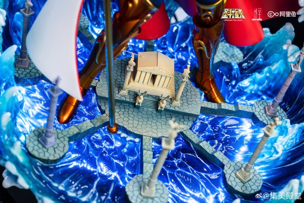 《圣斗士星矢》海斗士系列 海皇 波塞冬 限量雕像