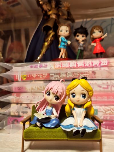 Weekly Shonen Jump Q Posket Peti-WITCH WATCH 魔女守护者- 乙木守仁＆若月妮可