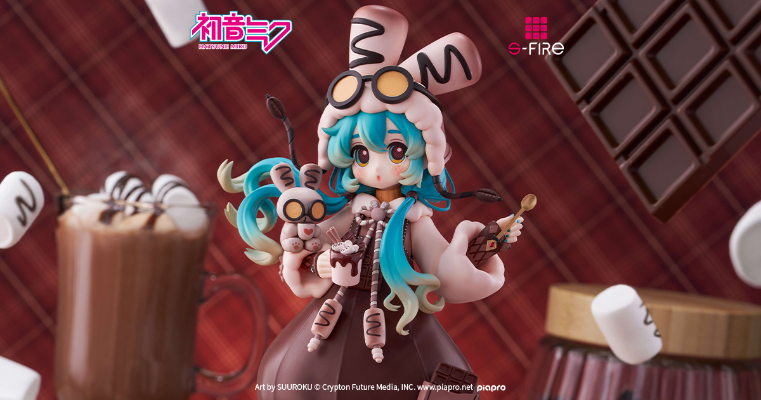 初音未来 棉花糖热可可