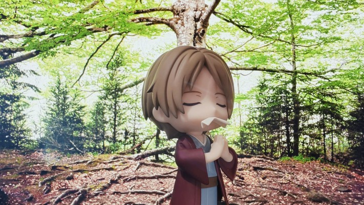 粘土人#2675 夏目友人帐 夏目贵志 与 猫咪老师 和服