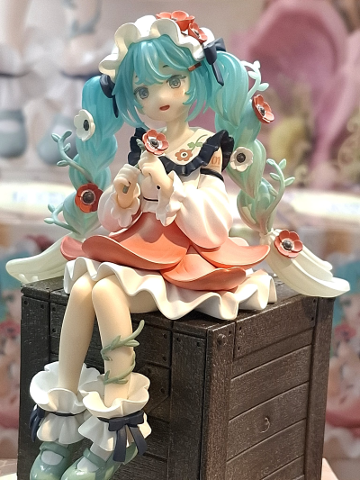 压泡面 初音未来 花仙子 银莲花