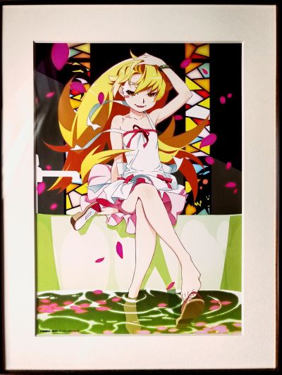 伪物语 忍野忍 PuniPuni坐姿毛绒娃娃