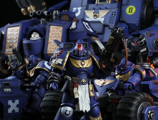 战锤40000 极限战士 原铸入侵者全地形车ATV