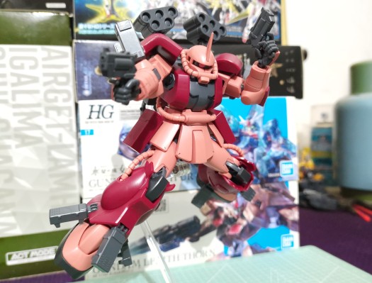 HGBF 1/144 高达创战者 MS-06R-AB 惊异扎古