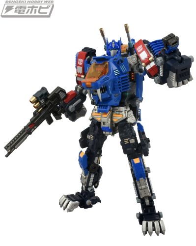 戴亚克隆 擎天柱 重装长牙狮形态