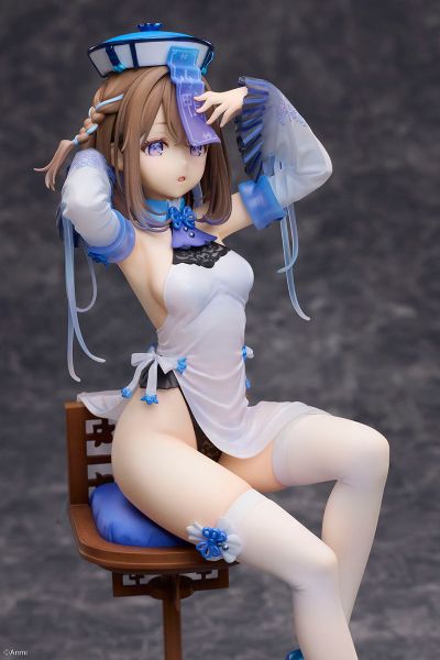 蓝色僵尸少女