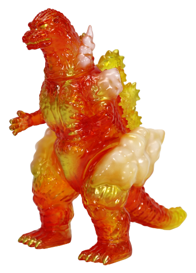 CCP中等尺寸系列 哥斯拉EX 【第10弹】红莲哥斯拉 透明红 Ver.