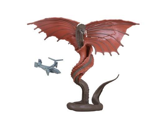 哥斯拉大战经 鸣蛇与鱼鹰