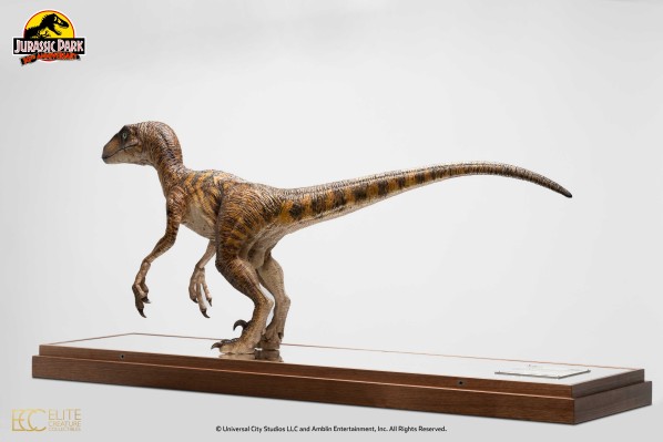 《侏罗纪公园》1:4比例迅猛龙原型雕塑