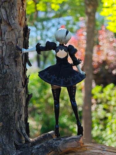 figma#643 尼尔：自动人形（动画版） 2B（寄叶二号B型）