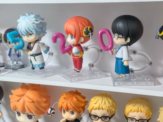 粘土人 预订活动【2024/11】特典 数字气球2 浅蓝色